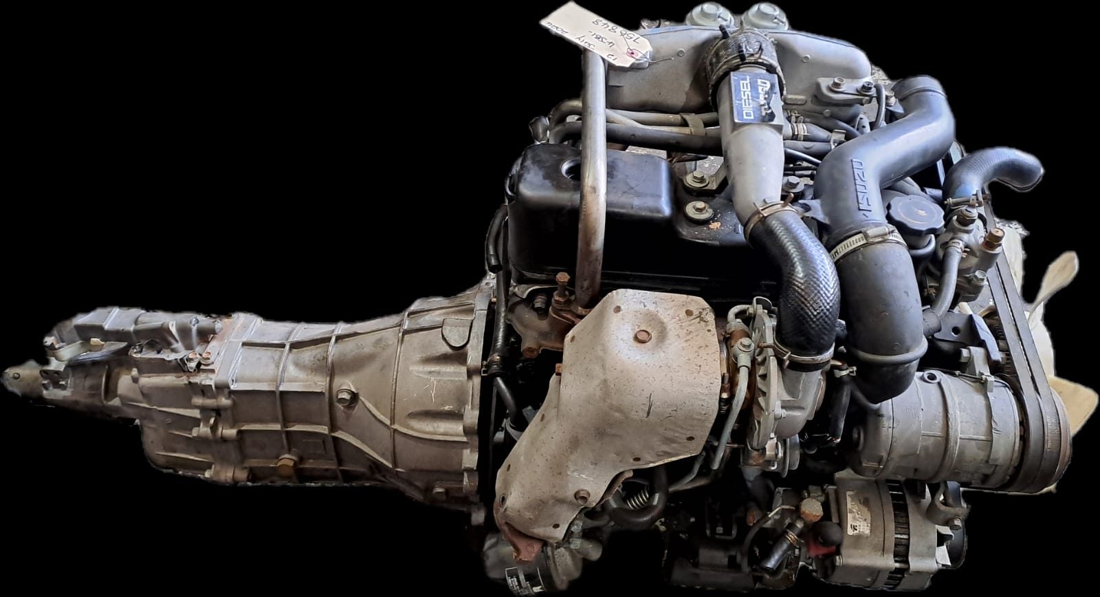ISUZU 4JB1 TURBO (COMBO) ENGINE AND 2X4 GEARBOX FOR SALE
