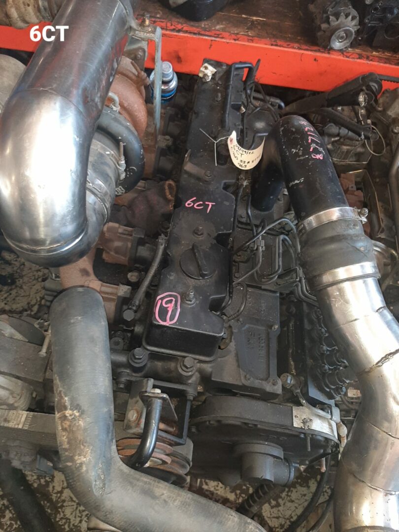 CUMMINS 6CT 6 CYLINDER DIESEL TURBO ENGINE FOR SALE