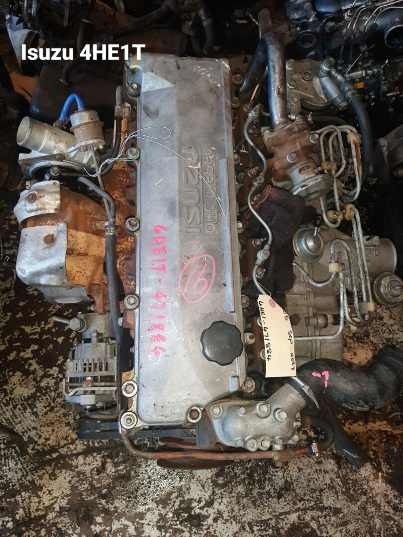 ISUZU 4HE1 TURBO COMPLETE ENGINE FOR SALE