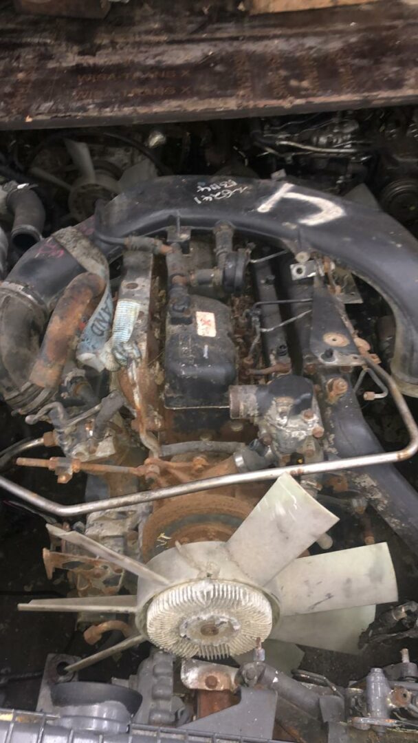 MAN D0286 Manual Pump Truck Engine
